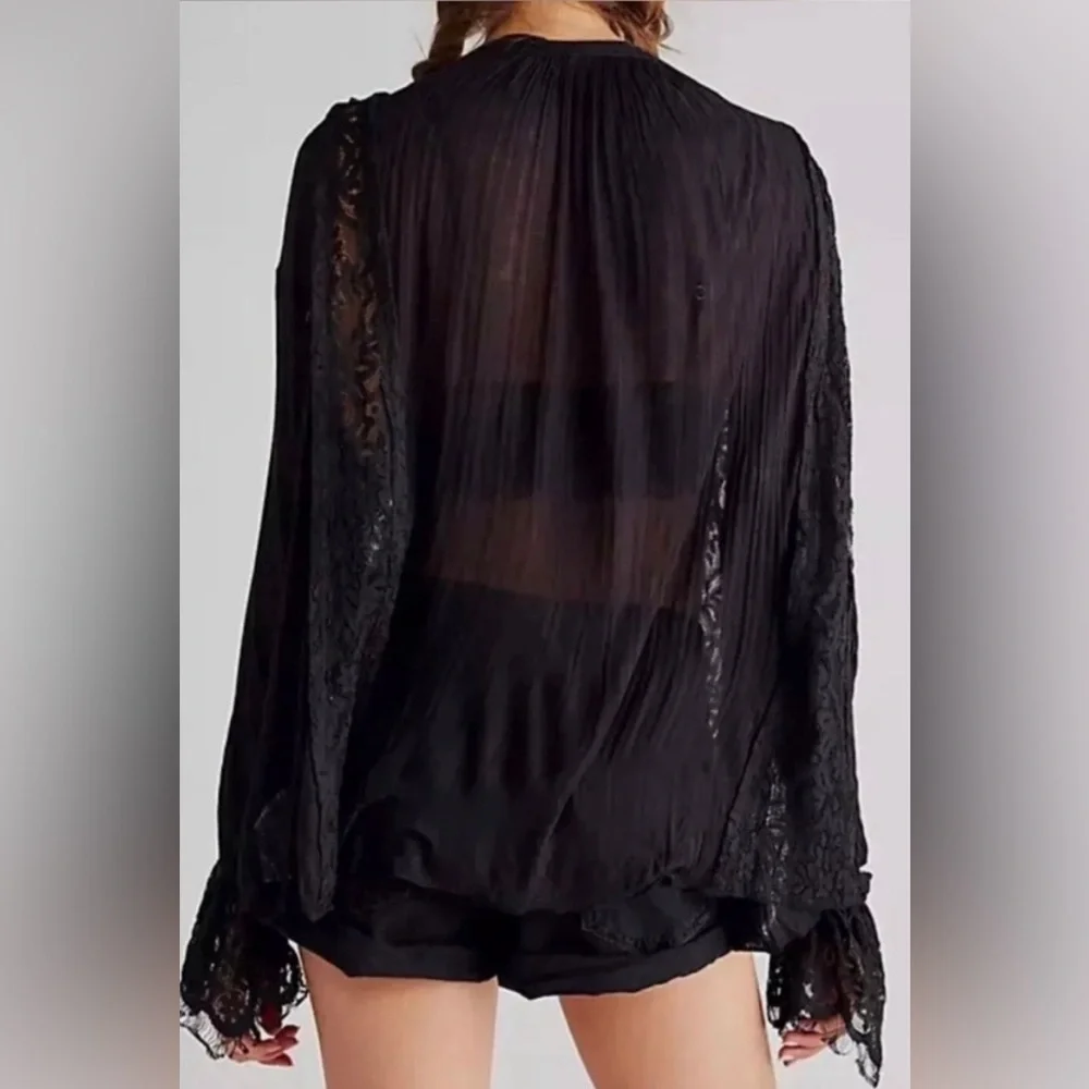 Free People Georgia Lace Tunic - Picture 2 of 2
